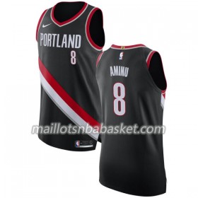 Maillot Homme Portland Trail Blazers Al-Farouq Aminu 8 Nike 2017-18 Noir Swingman